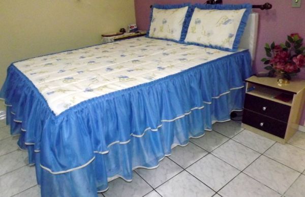 Colcha casal cama normal 037